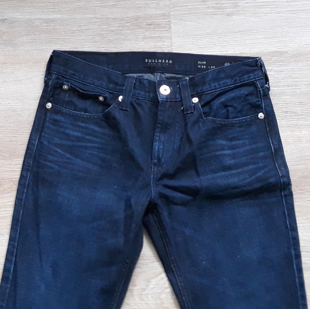 Bullhead Denim Co. Dark Indigo Slim Jeans W 29" L 30" - Picture 2 of 10
